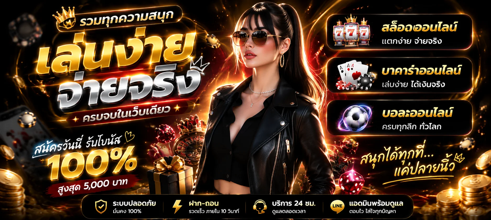 คาสิโนออนไลน์ถ่ายทอดสดบนเว็บมีตังค์55